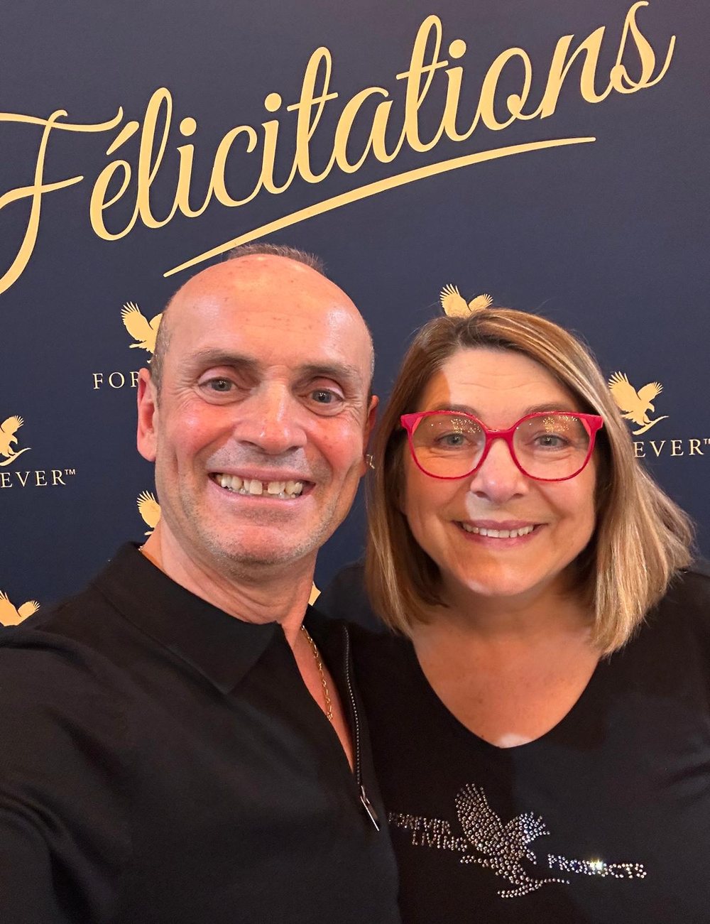 Anne Marie et José Alves